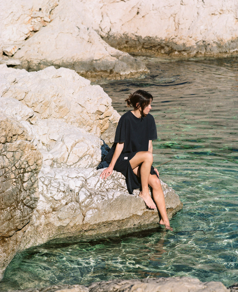 Sormiou - La robe t-shirt carbone