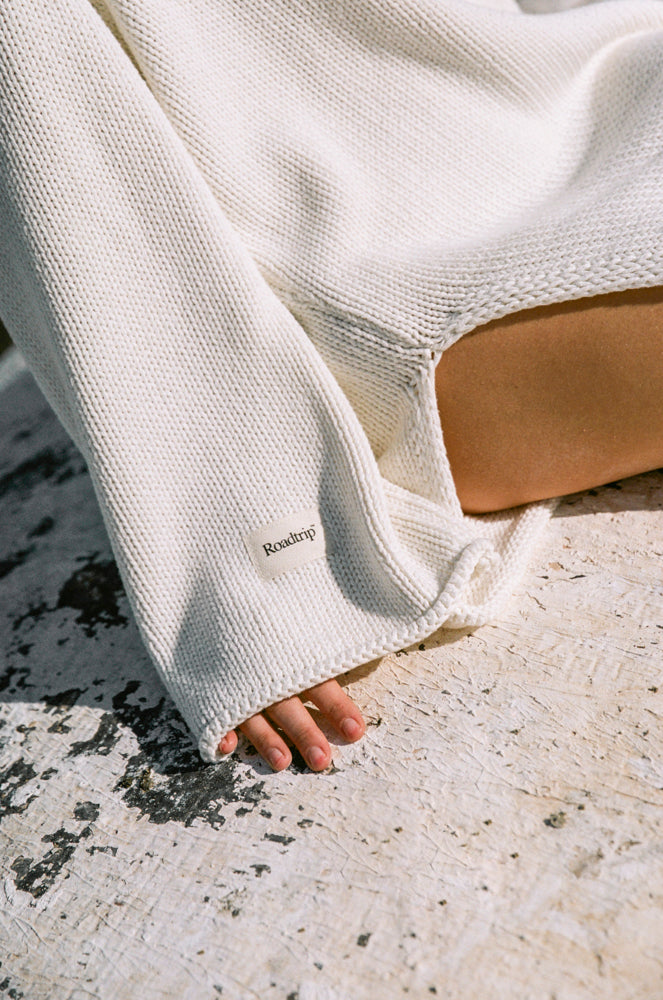 Frioul - Le pull oversize écru