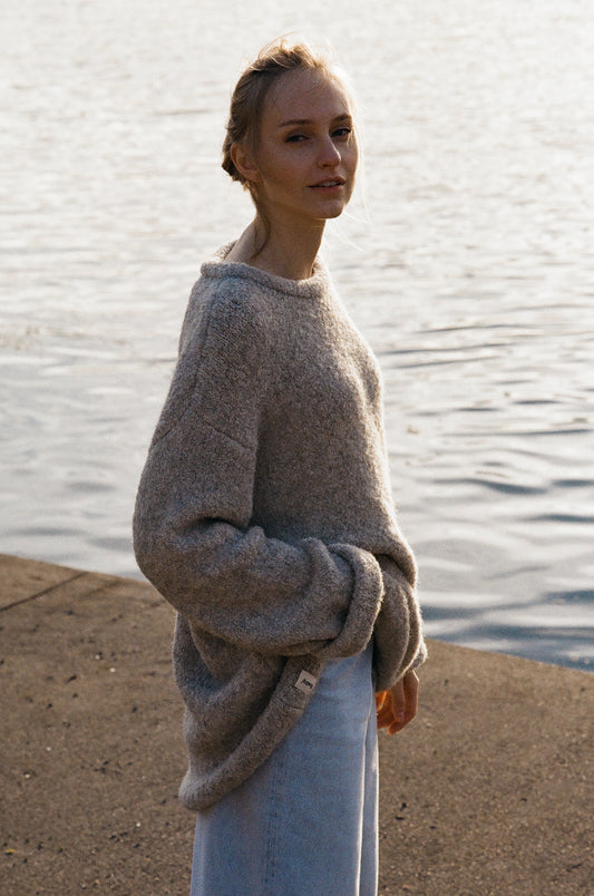 Le pull bouclé